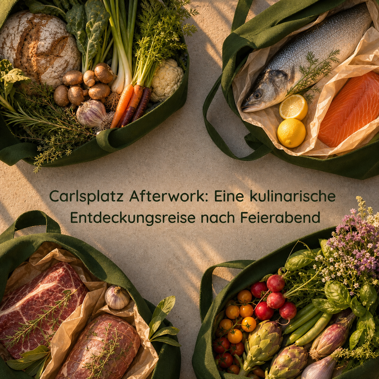 Carlsplatz Afterwork: Eine kulinarische Entdeckungsreise nach Feierabend