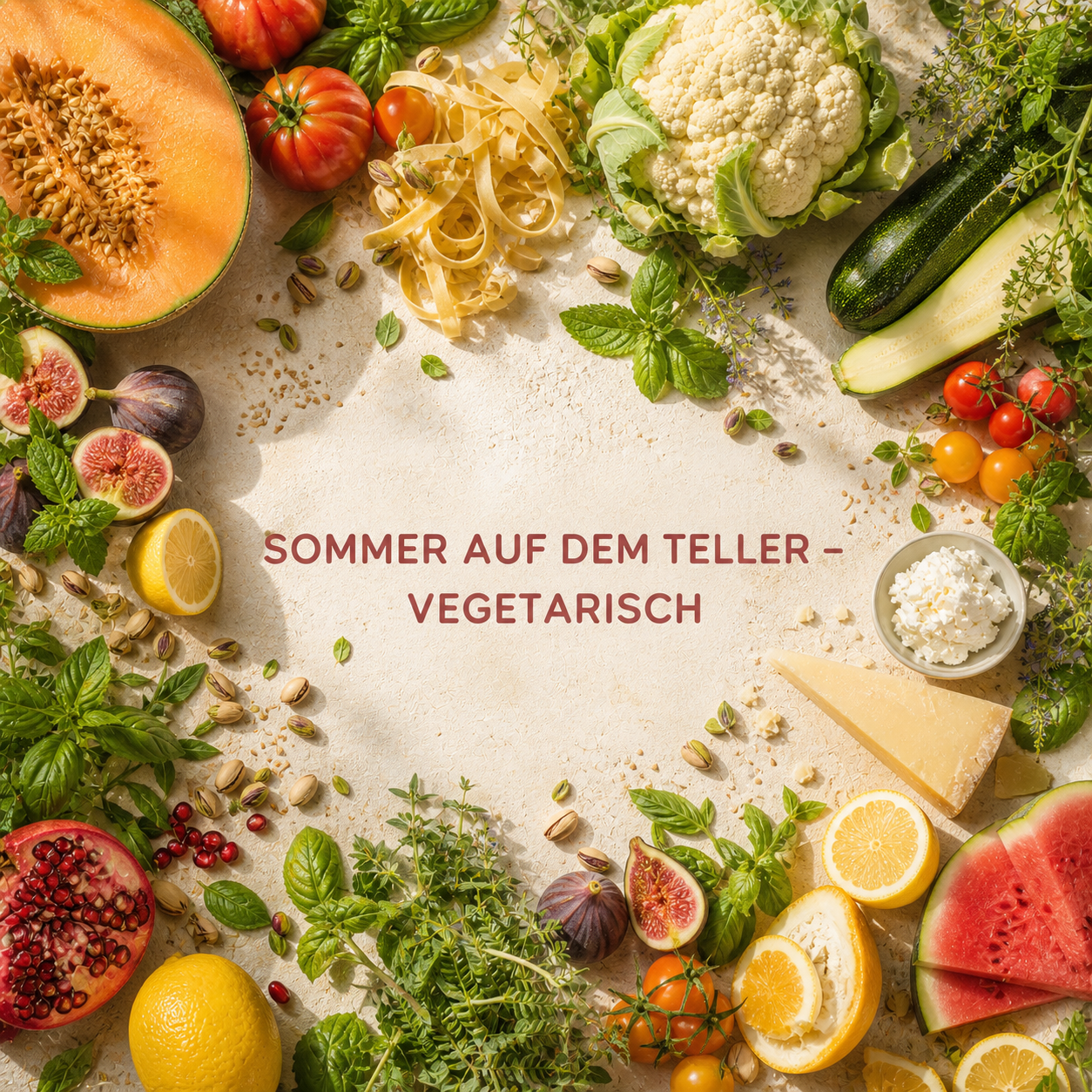 Sommer auf dem Teller – vegetarisch