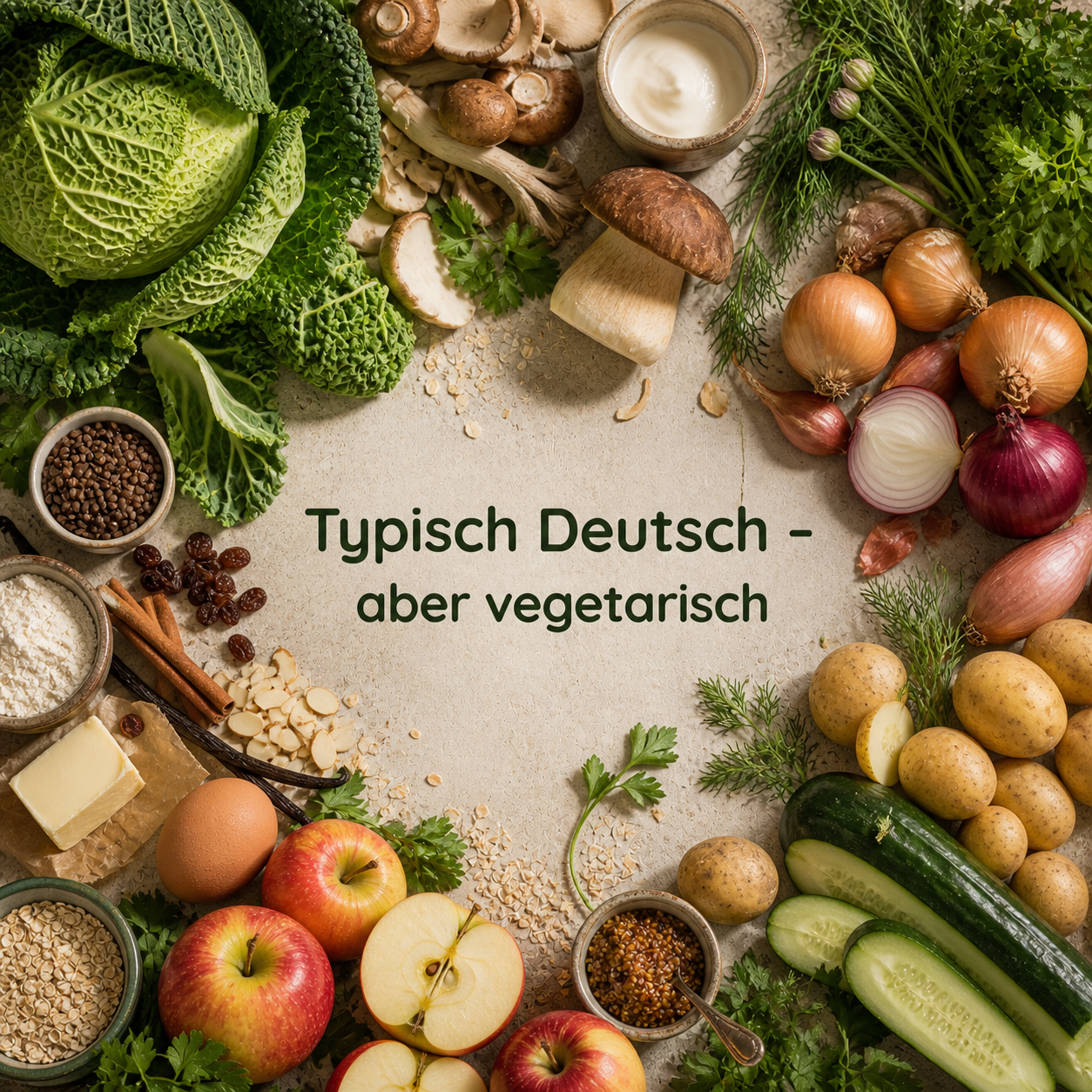 Typisch Deutsch – aber vegetarisch