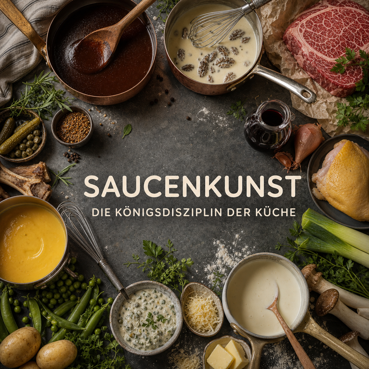 Saucenkunst – Die Königsdisziplin der Küche